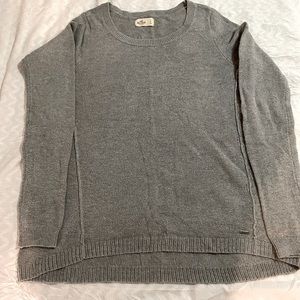 Hollister gray sweater 🧣